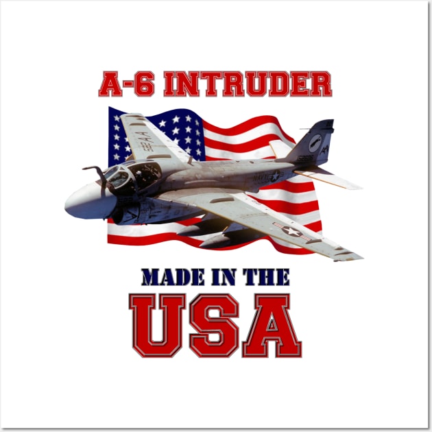 A-6 Intruder Made in the USA Wall Art by MilMerchant